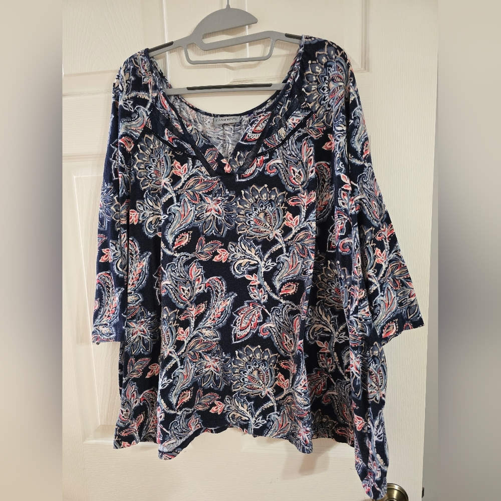 Catherines Dressy Tunic Top 3X